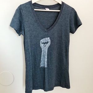 Generositee with Nevertheless She Persisted Logo